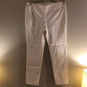 White Ann Taylor Loft Pants